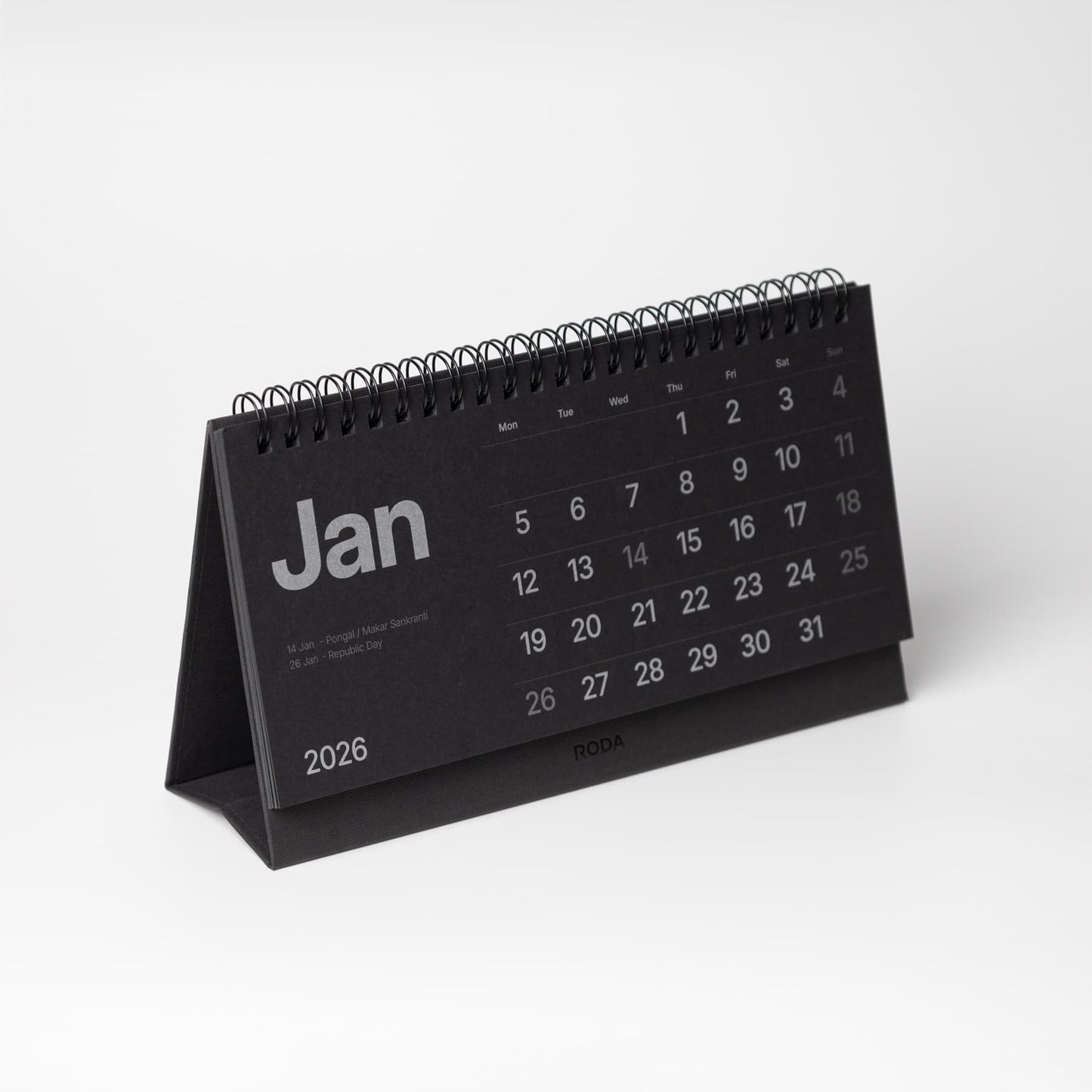 Desk Calendar 2026