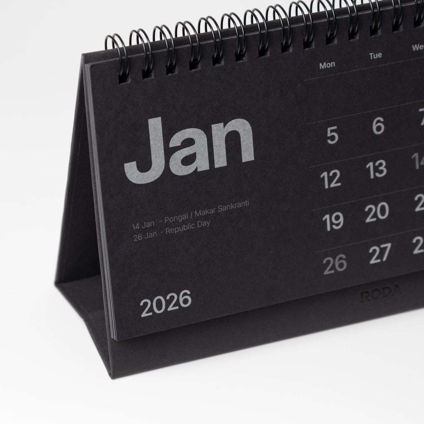 Desk Calendar 2026
